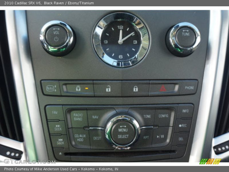 Black Raven / Ebony/Titanium 2010 Cadillac SRX V6