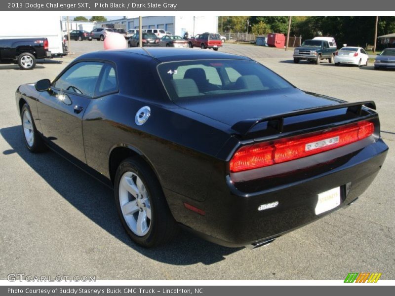 Pitch Black / Dark Slate Gray 2013 Dodge Challenger SXT
