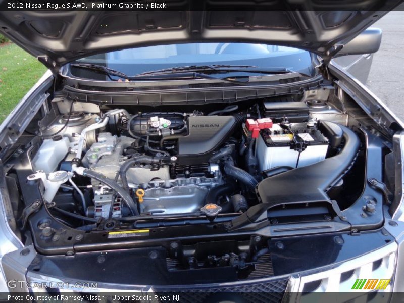 Platinum Graphite / Black 2012 Nissan Rogue S AWD