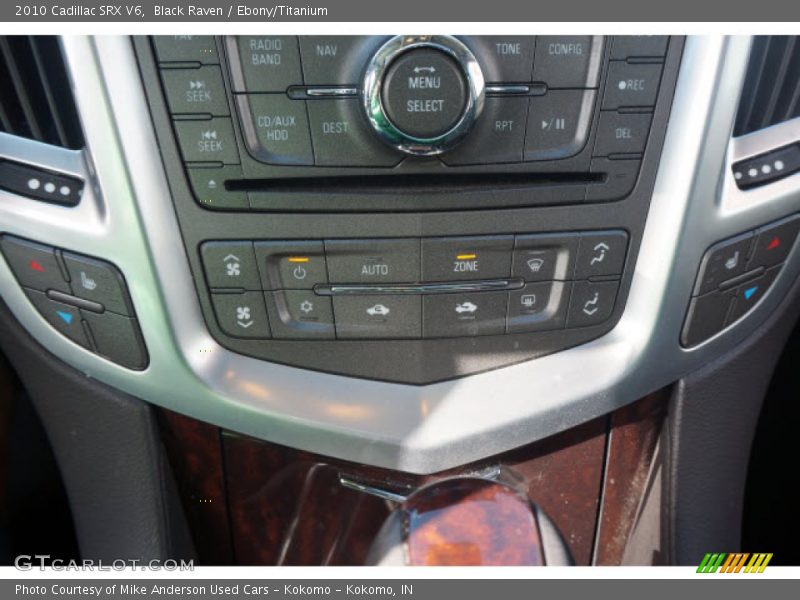 Black Raven / Ebony/Titanium 2010 Cadillac SRX V6