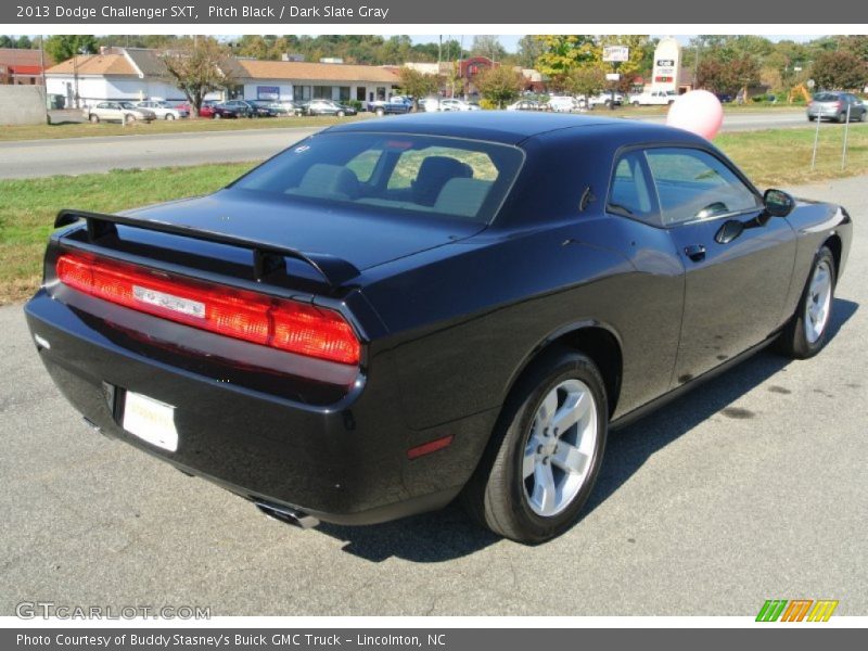 Pitch Black / Dark Slate Gray 2013 Dodge Challenger SXT