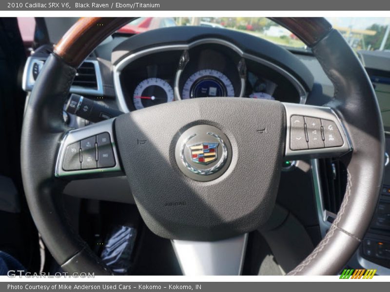 Black Raven / Ebony/Titanium 2010 Cadillac SRX V6
