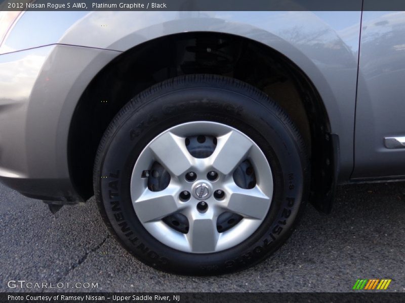 Platinum Graphite / Black 2012 Nissan Rogue S AWD