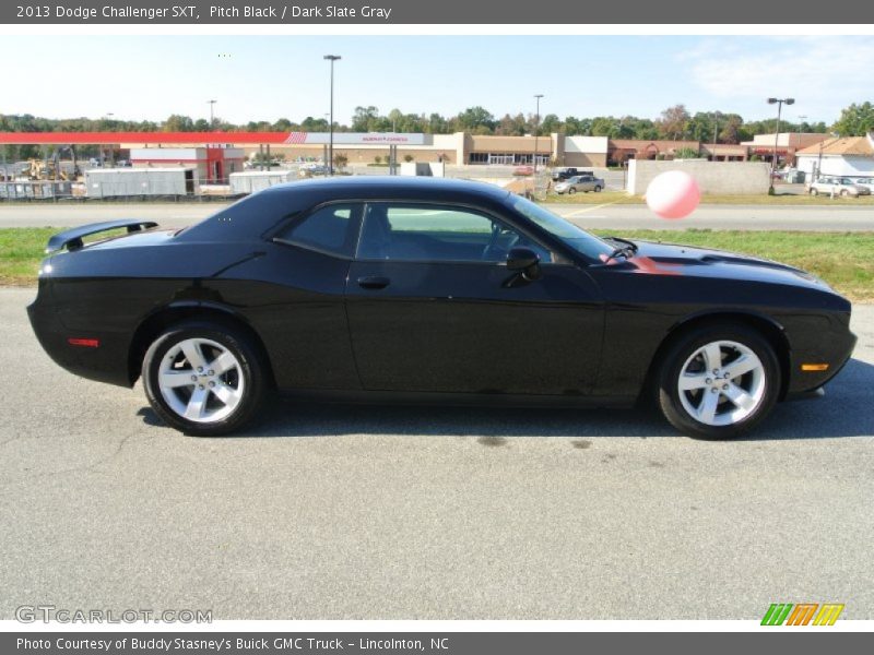 Pitch Black / Dark Slate Gray 2013 Dodge Challenger SXT