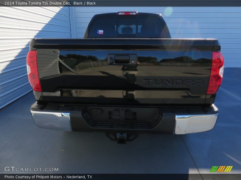 Black / Black 2014 Toyota Tundra TSS Double Cab