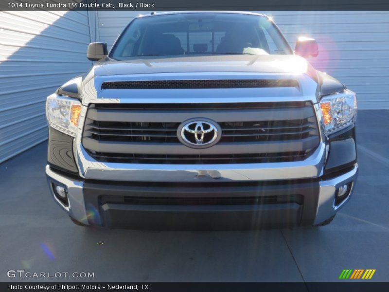 Black / Black 2014 Toyota Tundra TSS Double Cab