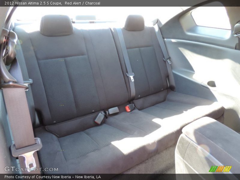 Red Alert / Charcoal 2012 Nissan Altima 2.5 S Coupe