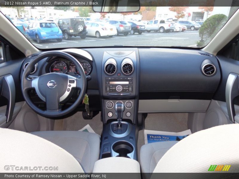 Platinum Graphite / Black 2012 Nissan Rogue S AWD
