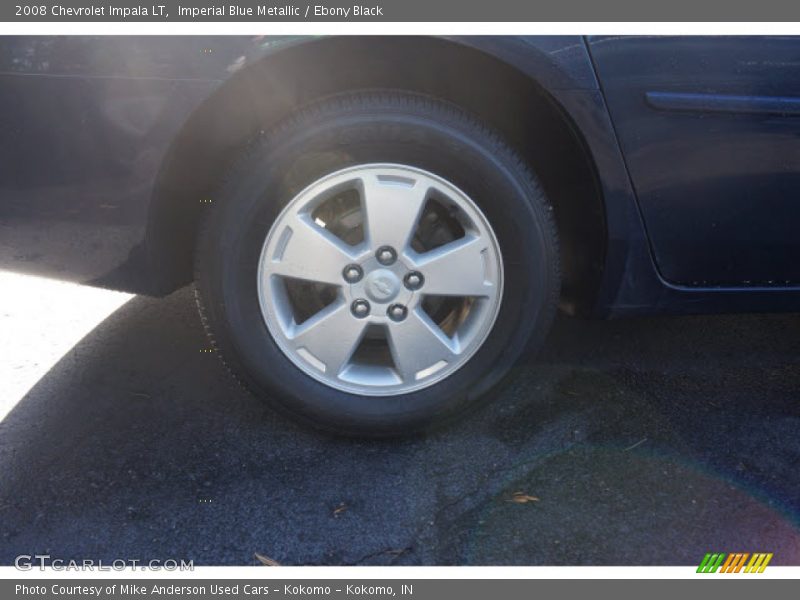 Imperial Blue Metallic / Ebony Black 2008 Chevrolet Impala LT