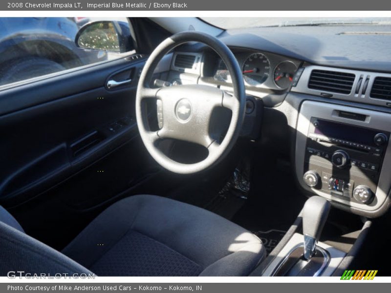 Imperial Blue Metallic / Ebony Black 2008 Chevrolet Impala LT