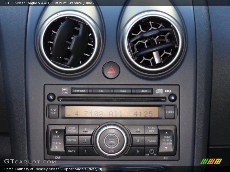 Platinum Graphite / Black 2012 Nissan Rogue S AWD