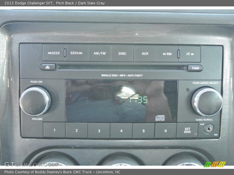 Pitch Black / Dark Slate Gray 2013 Dodge Challenger SXT