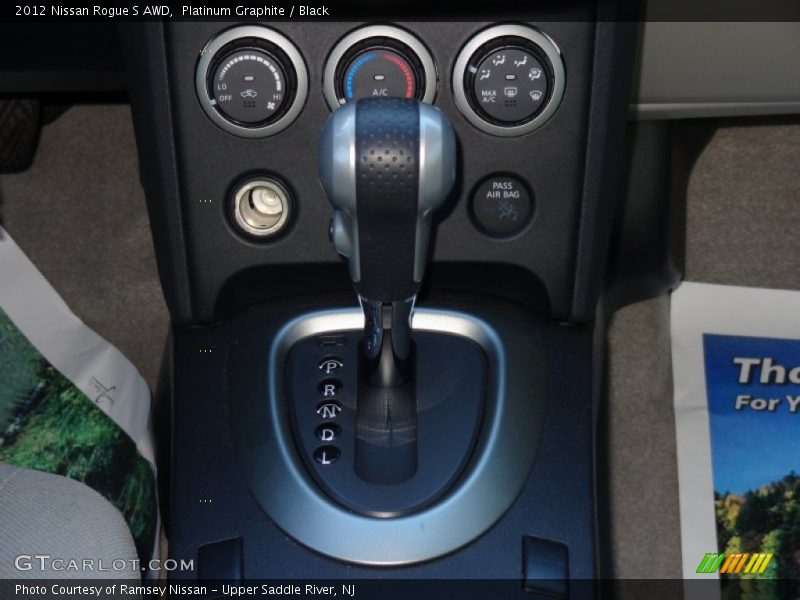 Platinum Graphite / Black 2012 Nissan Rogue S AWD