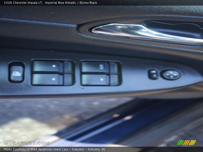 Imperial Blue Metallic / Ebony Black 2008 Chevrolet Impala LT