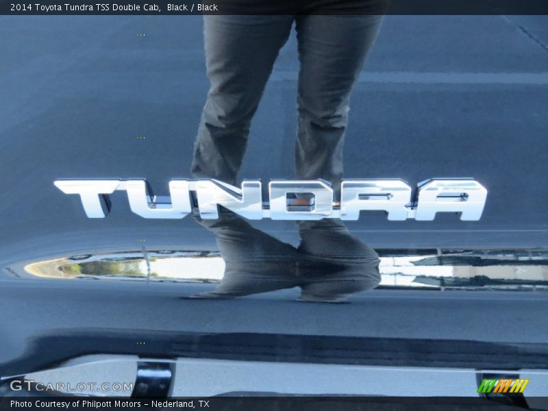 Black / Black 2014 Toyota Tundra TSS Double Cab