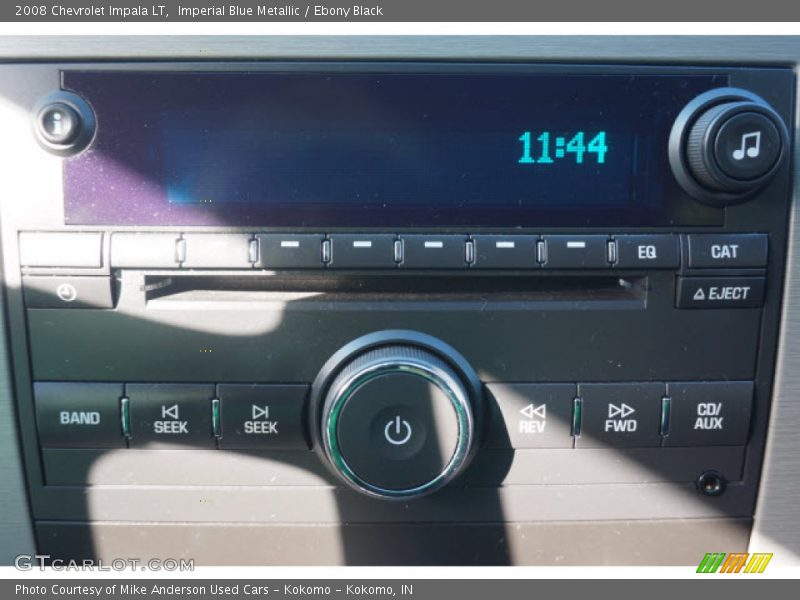 Imperial Blue Metallic / Ebony Black 2008 Chevrolet Impala LT