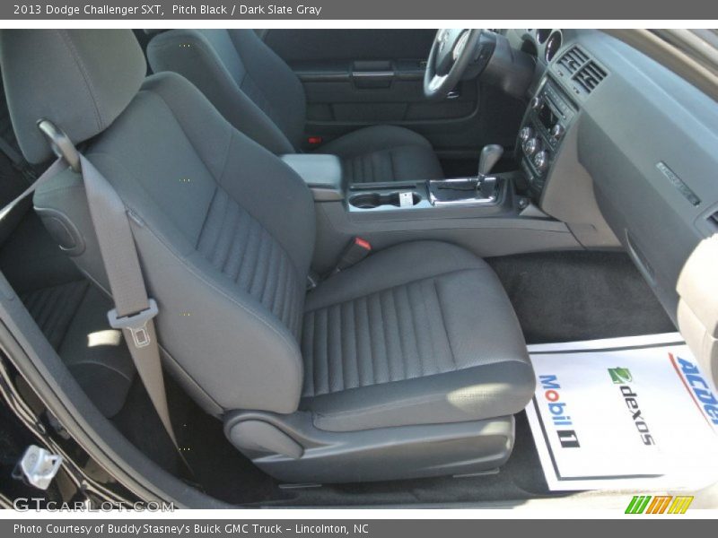 Pitch Black / Dark Slate Gray 2013 Dodge Challenger SXT