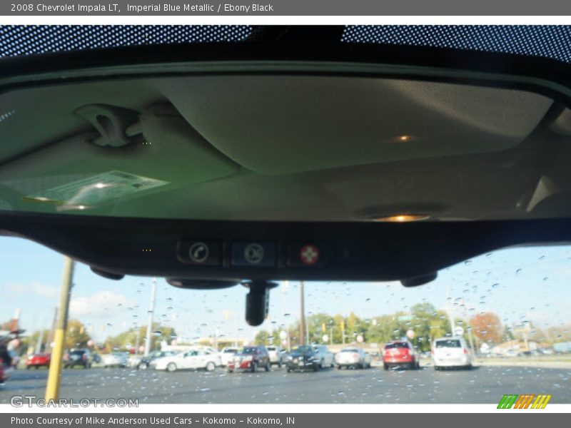 Imperial Blue Metallic / Ebony Black 2008 Chevrolet Impala LT