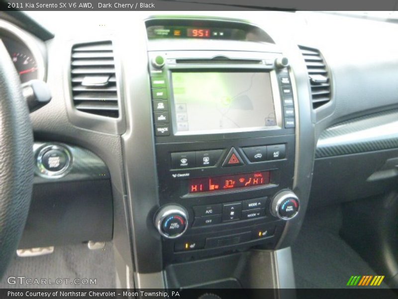 Dark Cherry / Black 2011 Kia Sorento SX V6 AWD