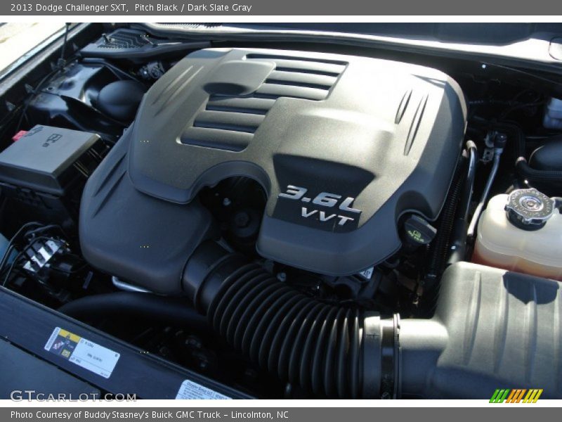 Pitch Black / Dark Slate Gray 2013 Dodge Challenger SXT