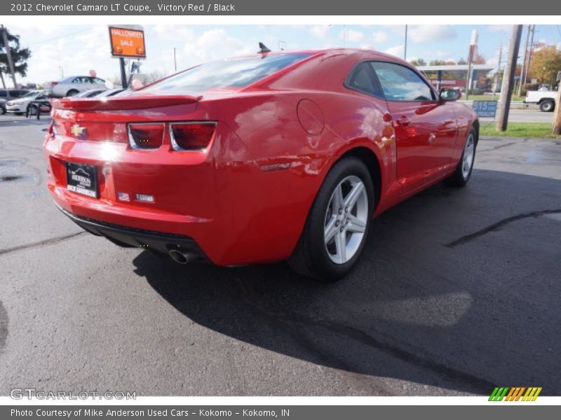 Victory Red / Black 2012 Chevrolet Camaro LT Coupe
