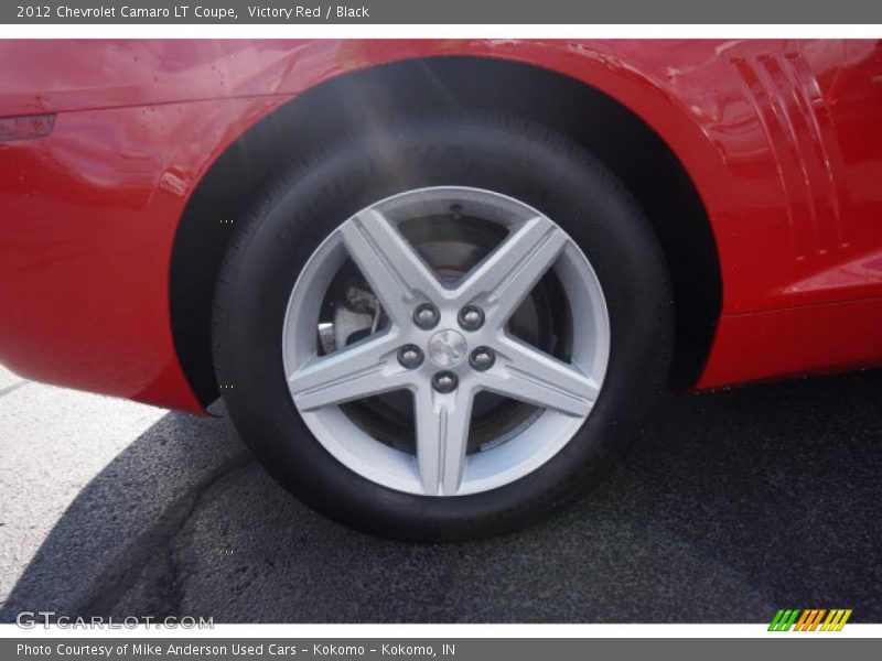 Victory Red / Black 2012 Chevrolet Camaro LT Coupe
