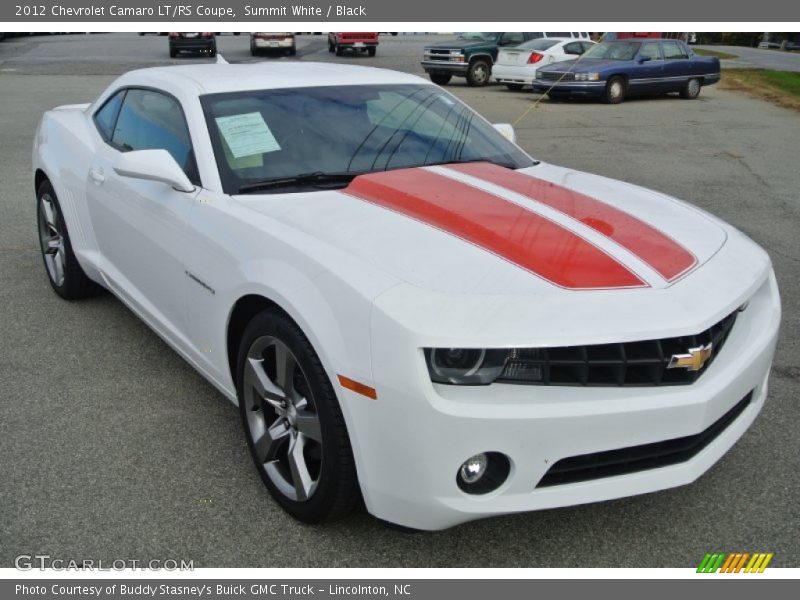 Summit White / Black 2012 Chevrolet Camaro LT/RS Coupe