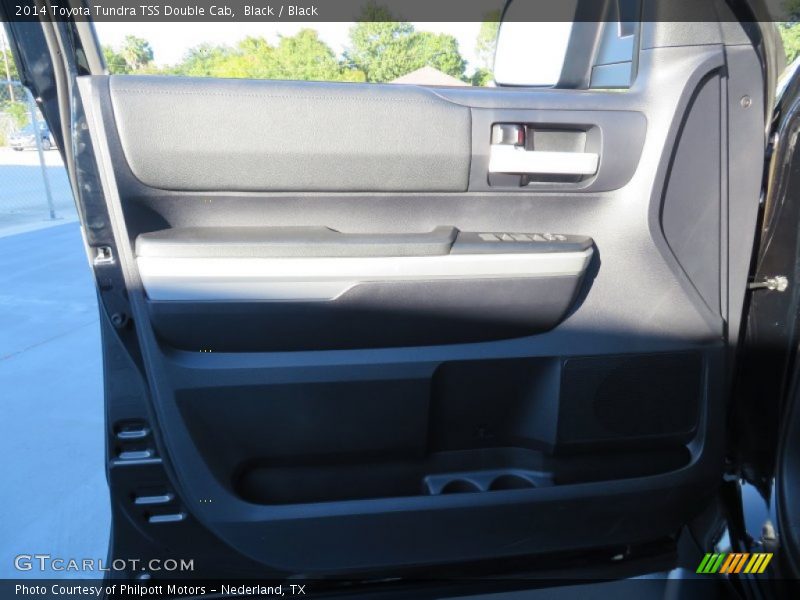 Black / Black 2014 Toyota Tundra TSS Double Cab