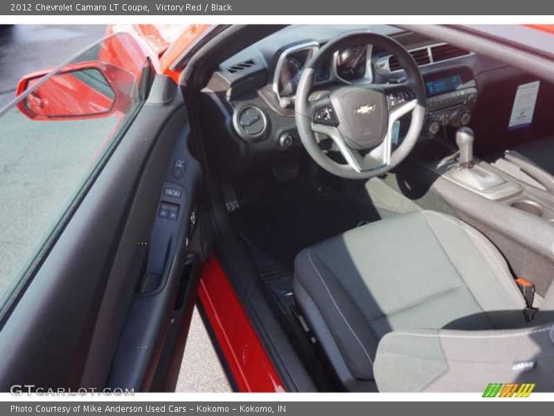 Victory Red / Black 2012 Chevrolet Camaro LT Coupe