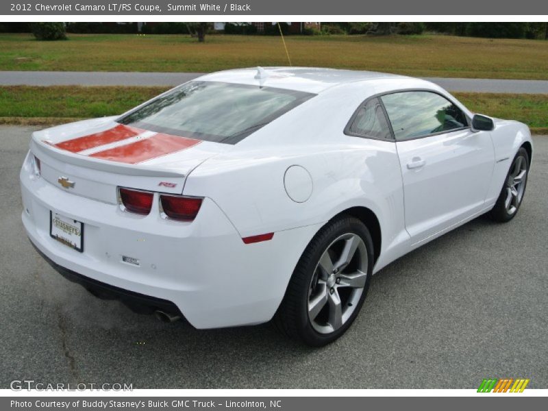 Summit White / Black 2012 Chevrolet Camaro LT/RS Coupe