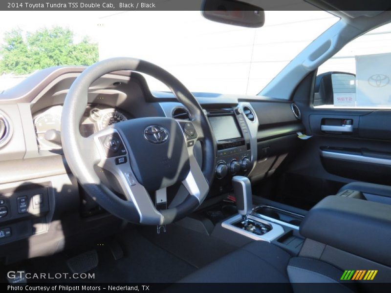 Black / Black 2014 Toyota Tundra TSS Double Cab