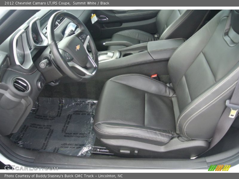 Summit White / Black 2012 Chevrolet Camaro LT/RS Coupe