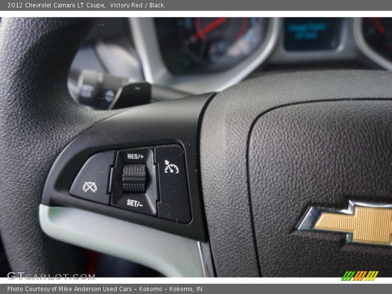 Victory Red / Black 2012 Chevrolet Camaro LT Coupe