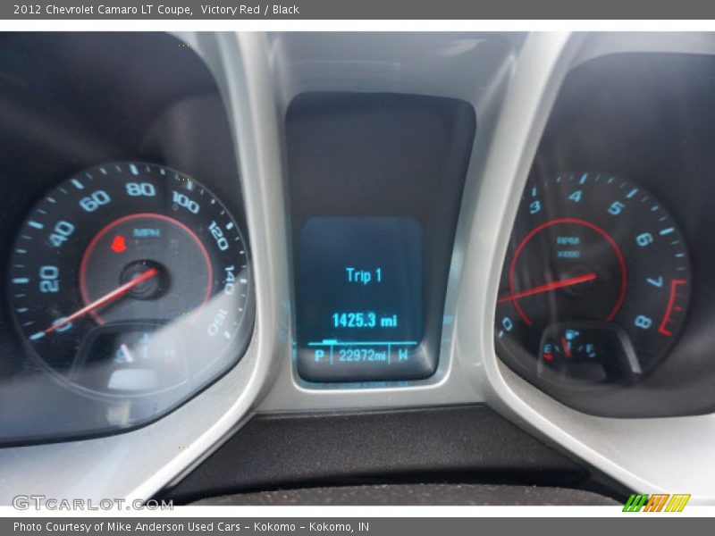 Victory Red / Black 2012 Chevrolet Camaro LT Coupe