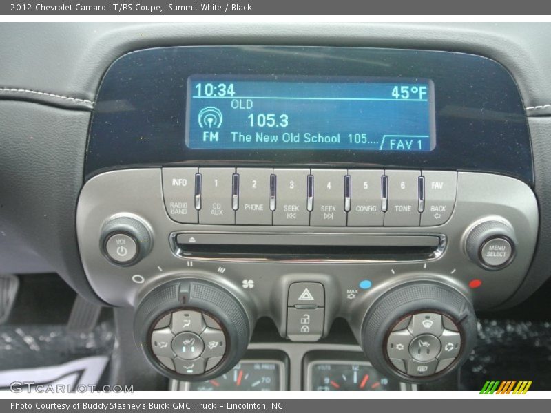 Summit White / Black 2012 Chevrolet Camaro LT/RS Coupe