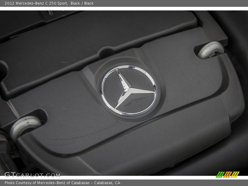 Black / Black 2012 Mercedes-Benz C 250 Sport