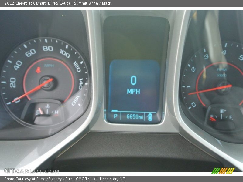 Summit White / Black 2012 Chevrolet Camaro LT/RS Coupe