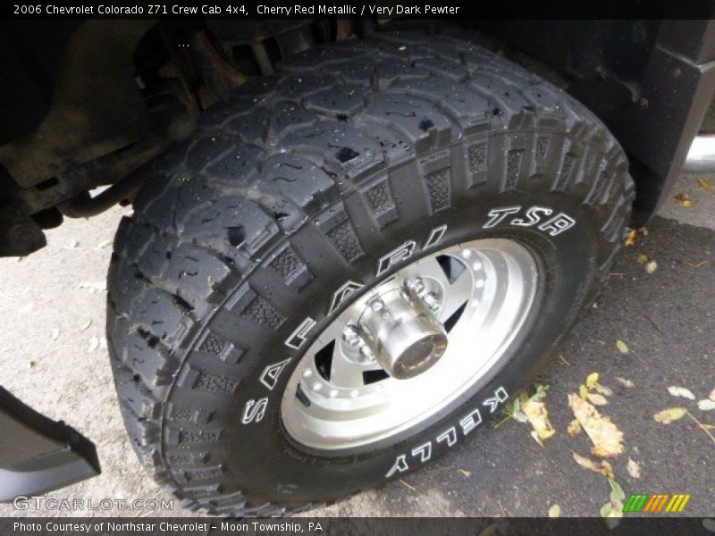 Cherry Red Metallic / Very Dark Pewter 2006 Chevrolet Colorado Z71 Crew Cab 4x4