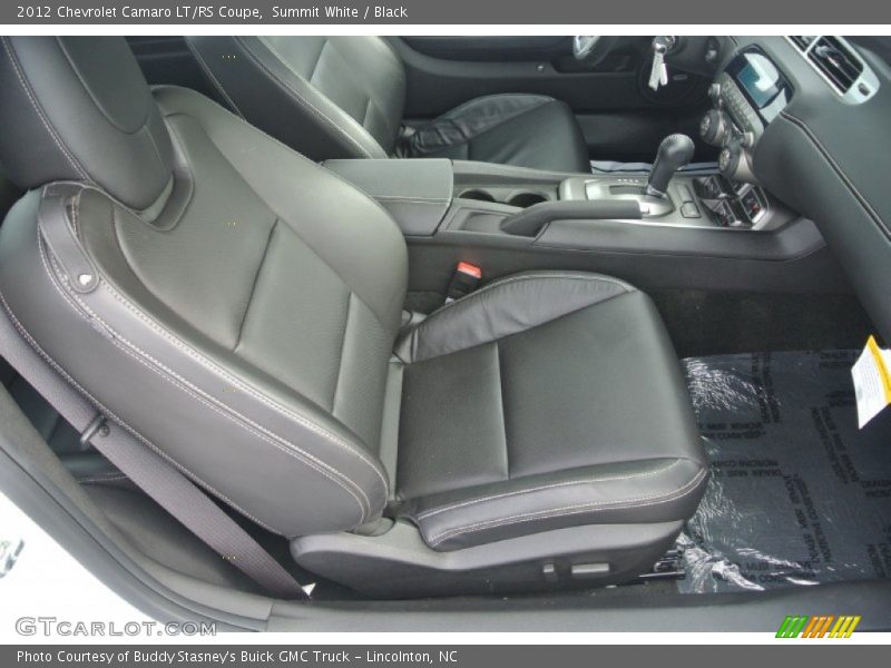 Summit White / Black 2012 Chevrolet Camaro LT/RS Coupe