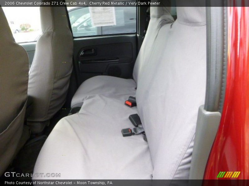 Cherry Red Metallic / Very Dark Pewter 2006 Chevrolet Colorado Z71 Crew Cab 4x4