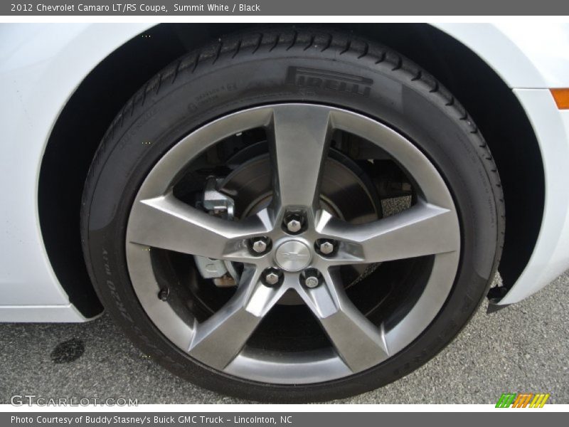 Summit White / Black 2012 Chevrolet Camaro LT/RS Coupe