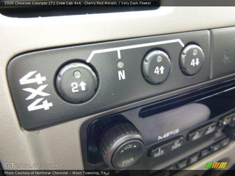 Cherry Red Metallic / Very Dark Pewter 2006 Chevrolet Colorado Z71 Crew Cab 4x4