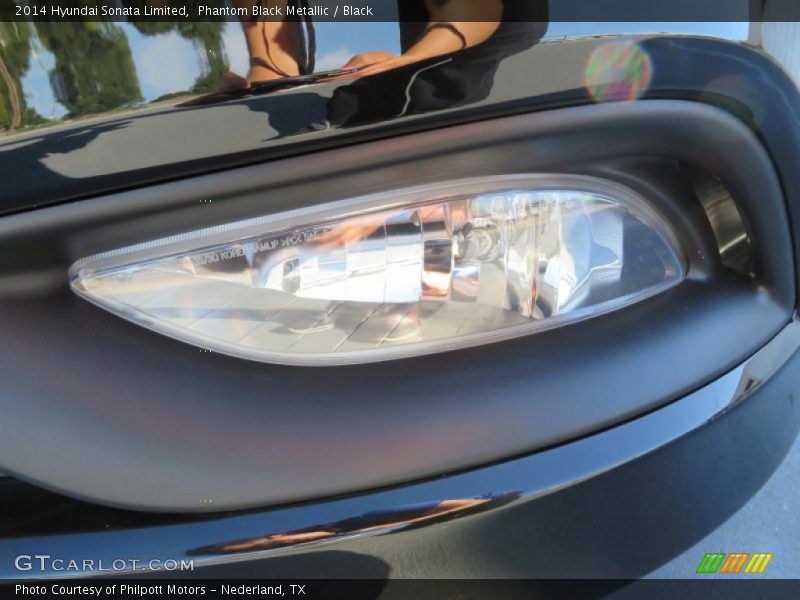 Phantom Black Metallic / Black 2014 Hyundai Sonata Limited
