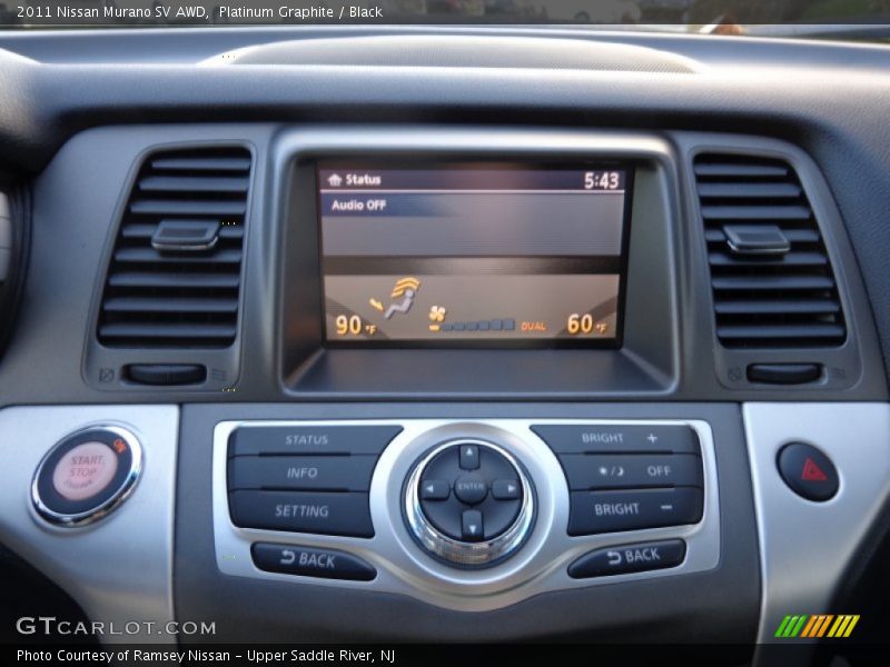 Platinum Graphite / Black 2011 Nissan Murano SV AWD