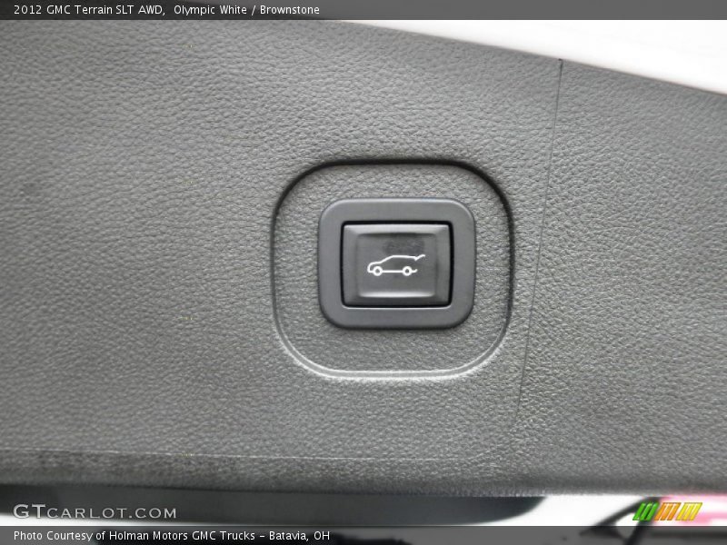 Olympic White / Brownstone 2012 GMC Terrain SLT AWD