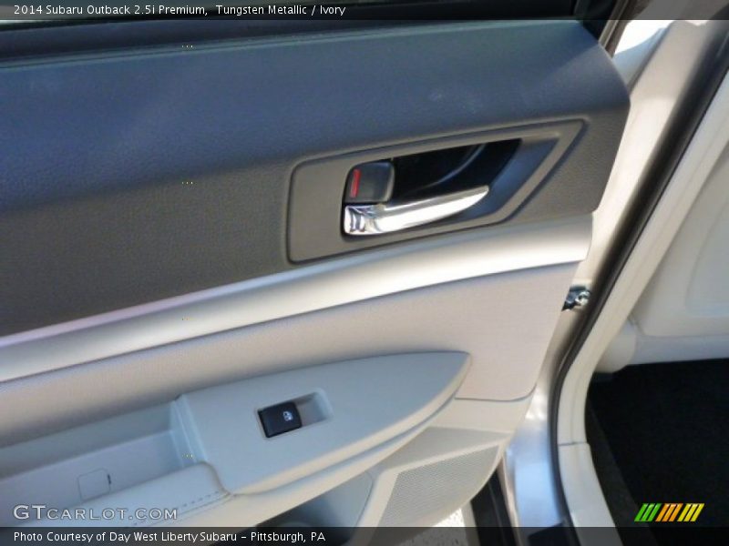 Tungsten Metallic / Ivory 2014 Subaru Outback 2.5i Premium