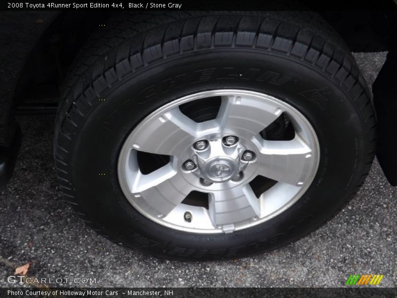 Black / Stone Gray 2008 Toyota 4Runner Sport Edition 4x4