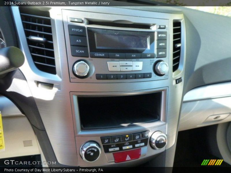 Tungsten Metallic / Ivory 2014 Subaru Outback 2.5i Premium