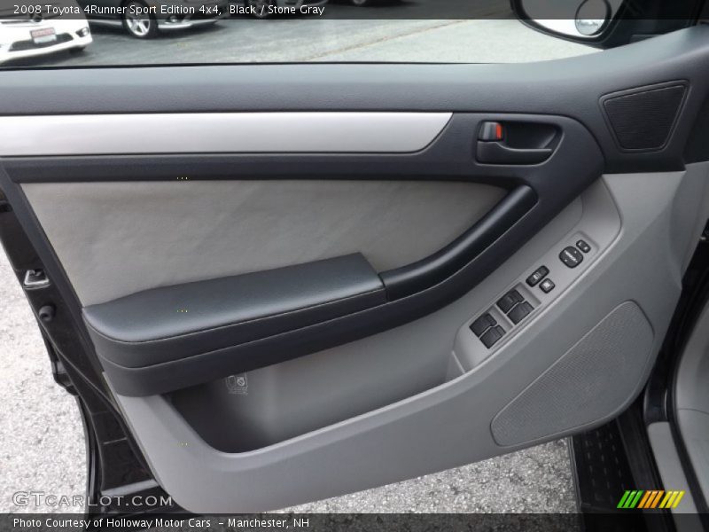 Black / Stone Gray 2008 Toyota 4Runner Sport Edition 4x4