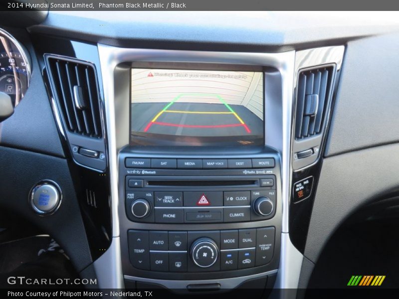 Phantom Black Metallic / Black 2014 Hyundai Sonata Limited